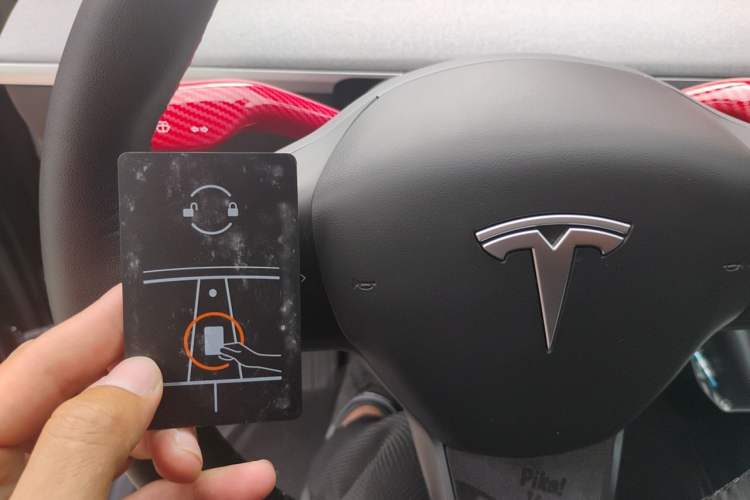 Used Tesla Model Y 2022 Rear-Wheel-Drive Version Vehicle Key