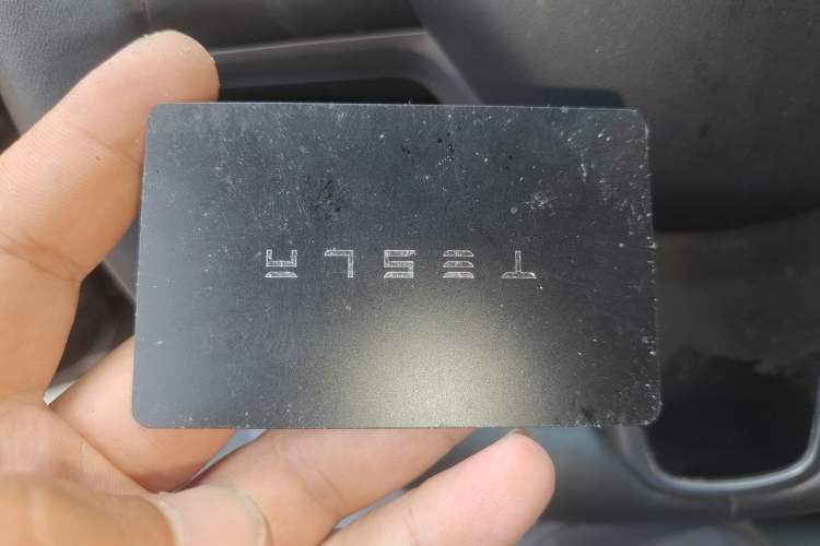Used Tesla Model Y 2022 Revised Version Rear-Wheel Drive Vehicle Key