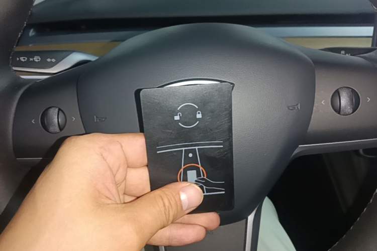 Used Tesla Model Y 2022 Rear-Wheel-Drive Version Vehicle Key