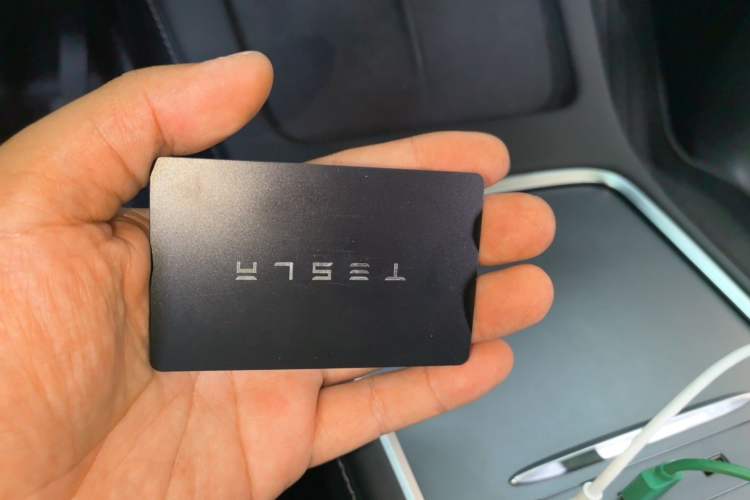 Used Tesla Model Y 2022 Revised Version Rear-Wheel Drive Vehicle Key