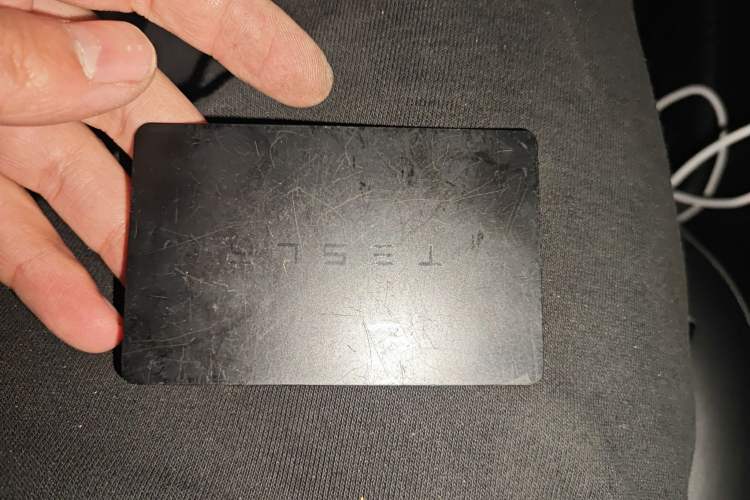 Used Tesla Model Y 2022 Revised Version Rear-Wheel Drive Vehicle Key