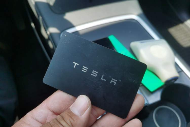 Used Tesla Model Y 2022 Revised Version Rear-Wheel Drive Vehicle Key