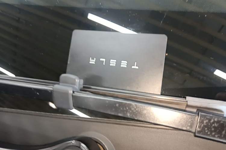 Used Tesla Model Y 2022 Revised Version Rear-Wheel Drive Vehicle Key