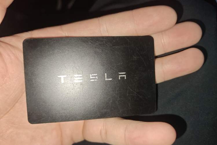 Used Tesla Model Y 2022 Revised Version Rear-Wheel Drive Vehicle Key