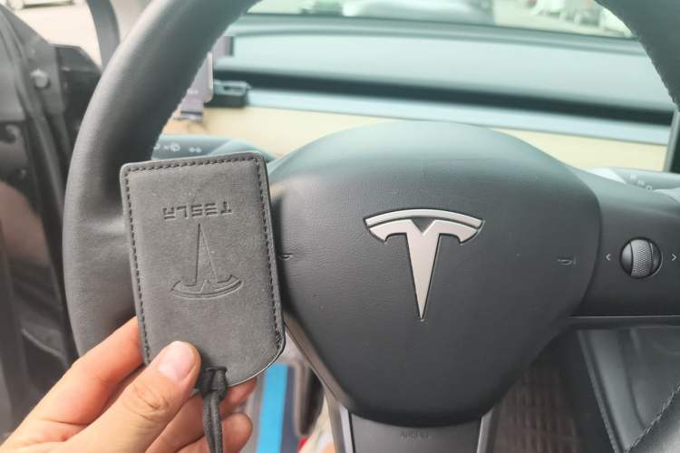 Used Tesla Model Y 2022 Revised Version Rear-Wheel Drive Vehicle Key
