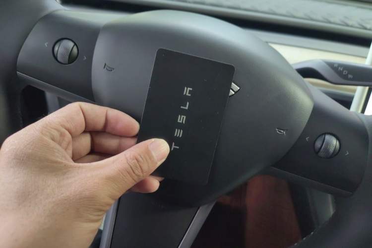 Used Tesla Model Y 2022 Revised Version Rear-Wheel Drive Vehicle Key
