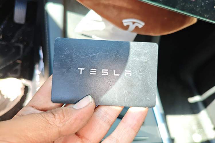 Used Tesla Model Y 2022 Revised Version Rear-Wheel Drive Vehicle Key