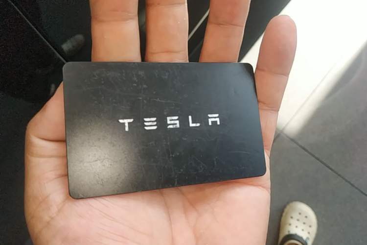 Used Tesla Model Y 2022 Revised Version Rear-Wheel Drive Vehicle Key