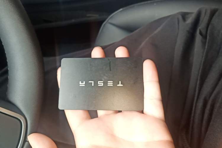 Used Tesla Model Y 2022 Revised Version Rear-Wheel Drive Vehicle Key