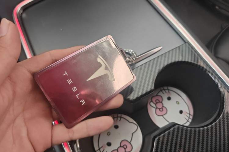 Used Tesla Model Y 2022 Revised Version Rear-Wheel Drive Vehicle Key