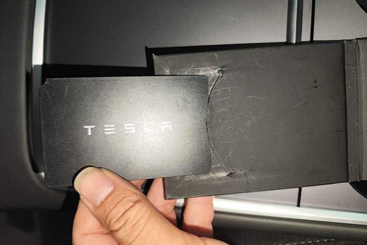Used Tesla Model Y 2022 Revised Version Rear-Wheel Drive Vehicle Key