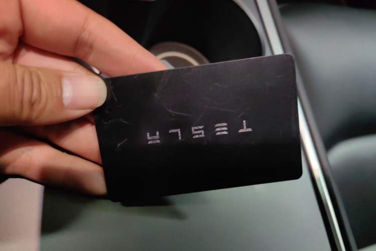 Used Tesla Model Y 2022 Revised Version Rear-Wheel Drive Vehicle Key
