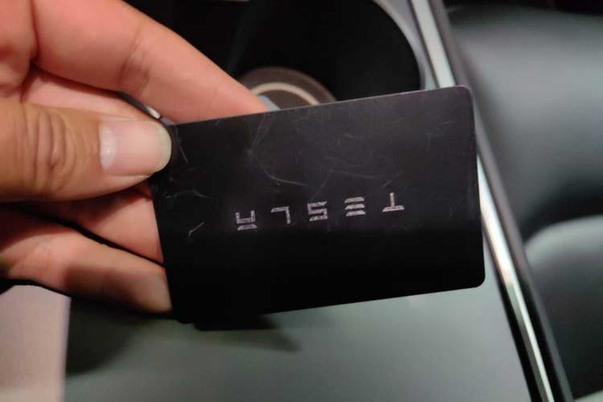 Used Tesla Model Y 2022 Revised Version Rear-Wheel Drive Vehicle Key