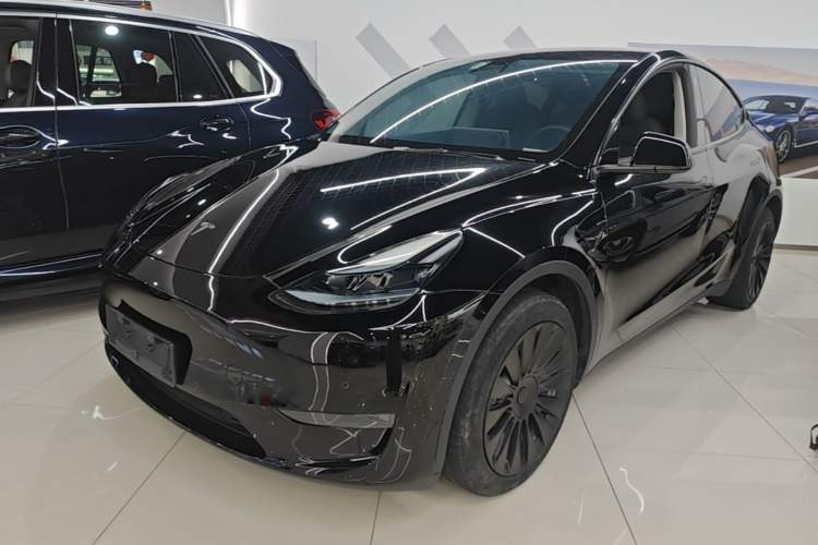 Used Tesla Model Y 2022 Revised Version Long-Range All-Wheel Drive Guazi used car, China used car export, Used car for sale, Used Tesla cars, Cheapest cars for sale, Electric vehicle, New energy car