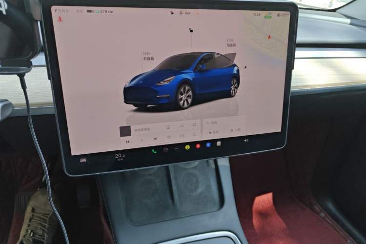 Used Tesla Model Y 2022 Rear-Wheel-Drive Version Audio And AC Panel