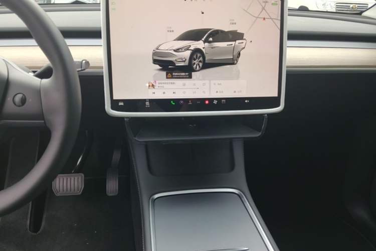 Used Tesla Model Y 2022 Revised Version Rear-Wheel Drive Audio And AC Panel