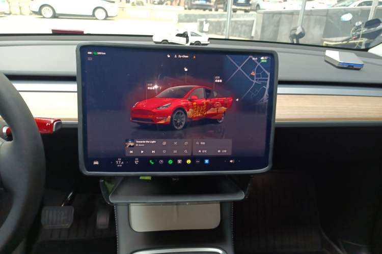 Used Tesla Model Y 2022 Rear-Wheel-Drive Version Audio And AC Panel