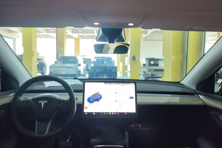 Used Tesla Model Y 2022 Revised Version Long-Range All-Wheel Drive Center Console
