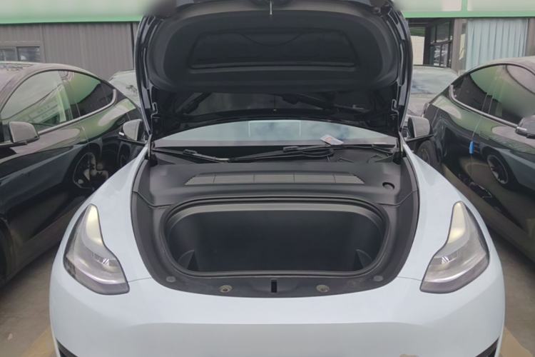 Used Tesla Model Y 2022 Revised Version Rear-Wheel Drive Engine Bay