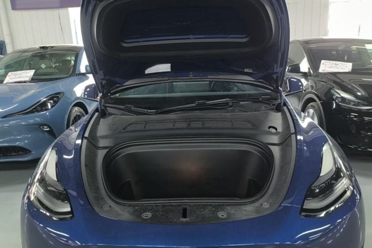 Used Tesla Model Y 2022 Long-Range All-Wheel-Drive Version Engine Bay