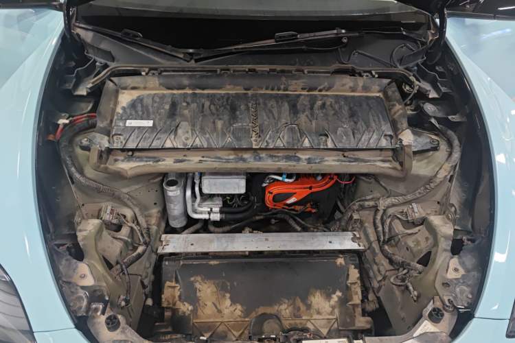 Used Tesla Model Y 2022 Revised Version Rear-Wheel Drive Engine Bay