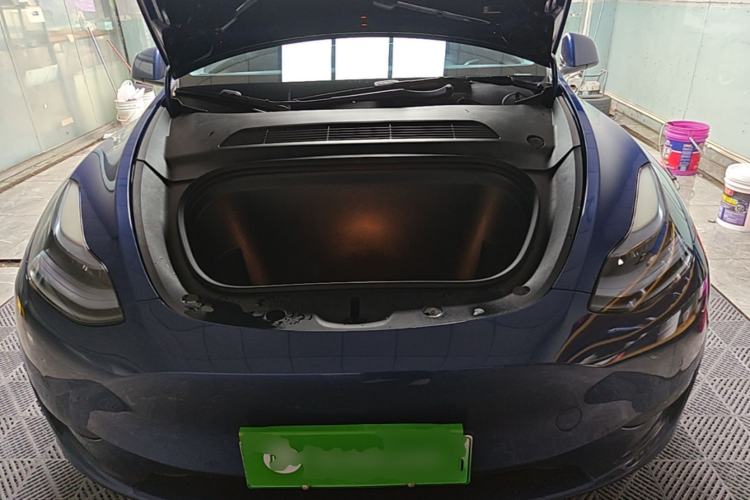 Used Tesla Model Y 2022 Revised Version Rear-Wheel Drive Engine Bay