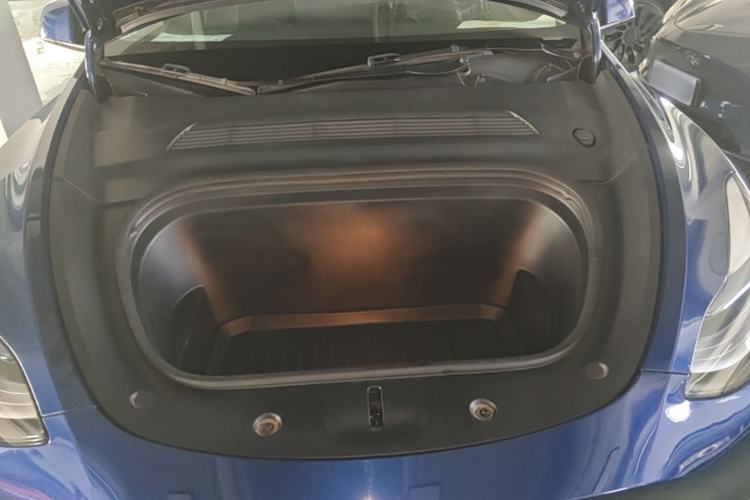 Used Tesla Model Y 2022 Revised Version Rear-Wheel Drive Engine Bay