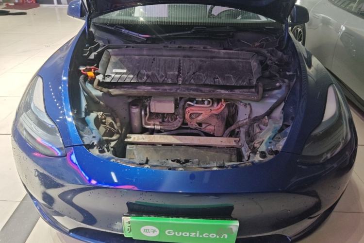 Used Tesla Model Y 2022 Rear-Wheel-Drive Version Engine Bay