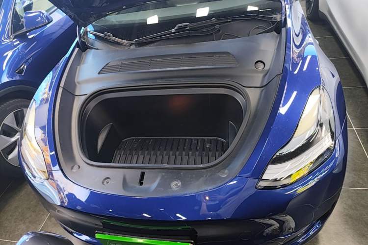 Used Tesla Model Y 2022 Revised Version Rear-Wheel Drive Engine Bay