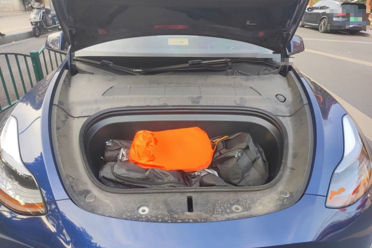 Used Tesla Model Y 2022 Revised Version Rear-Wheel Drive Engine Bay