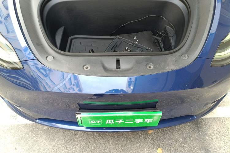 Used Tesla Model Y 2022 Revised Version Rear-Wheel Drive Engine Bay