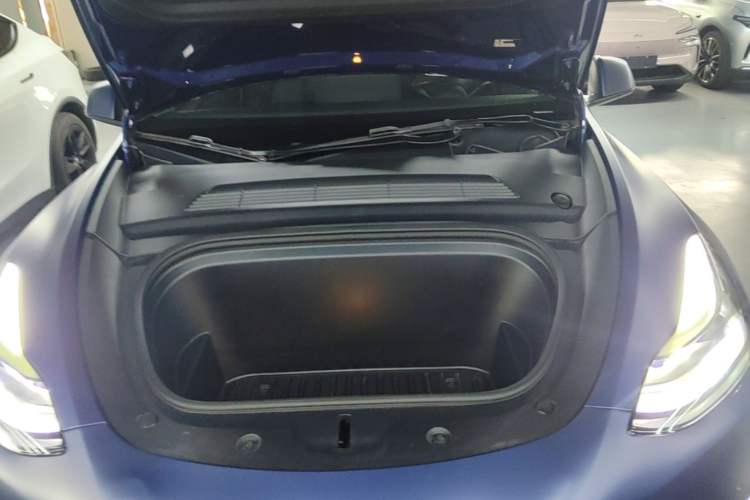 Used Tesla Model Y 2022 Long-Range All-Wheel-Drive Version Engine Bay
