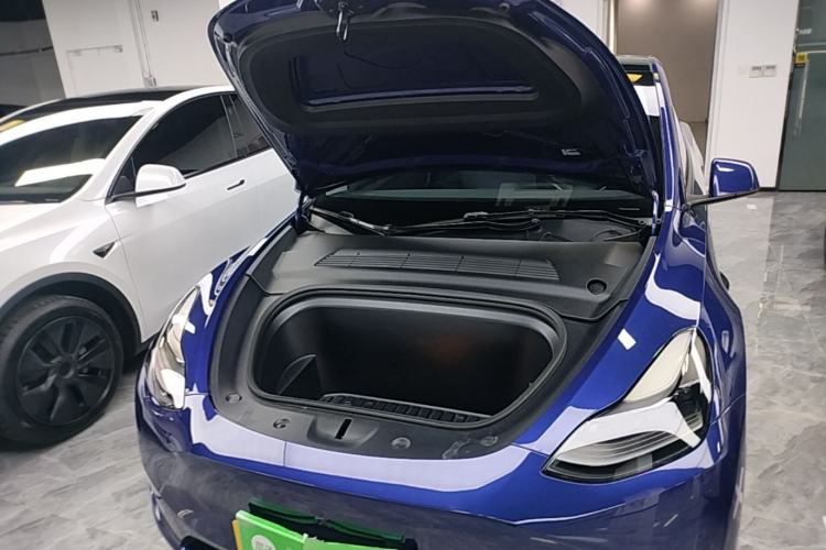 Used Tesla Model Y 2022 Long-Range All-Wheel-Drive Version Engine Bay