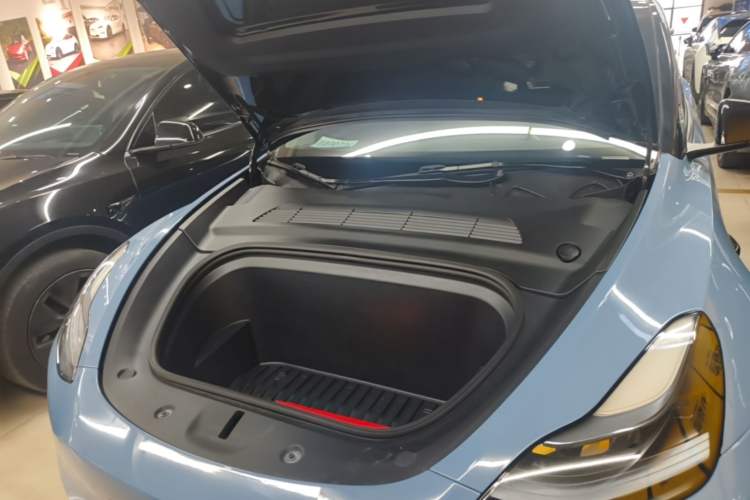 Used Tesla Model Y 2022 Revised Version Rear-Wheel Drive Engine Bay