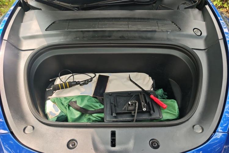 Used Tesla Model Y 2022 Rear-Wheel-Drive Version Engine Bay