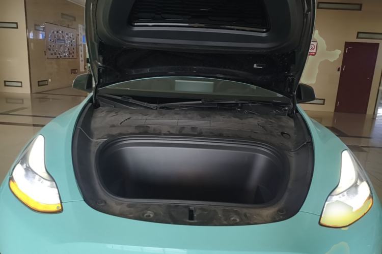 Used Tesla Model Y 2022 Revised Version Rear-Wheel Drive Engine Bay