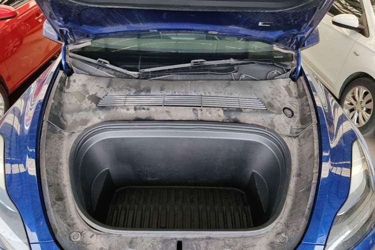 Used Tesla Model Y 2022 Revised Version Rear-Wheel Drive Engine Bay