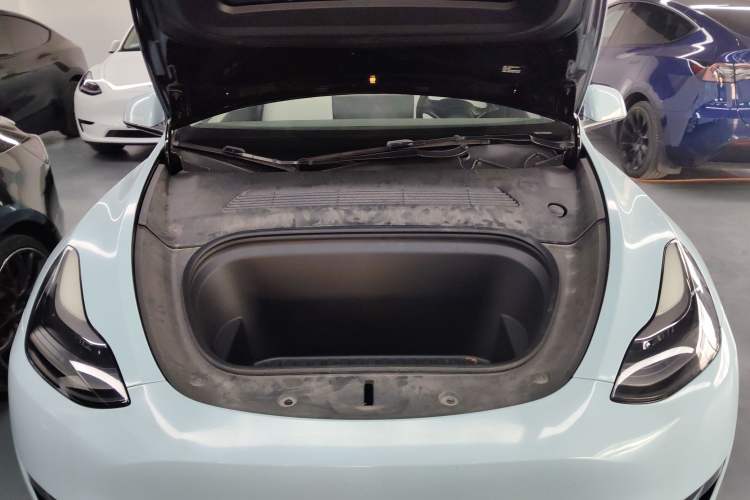 Used Tesla Model Y 2022 Long-Range All-Wheel-Drive Version Engine Bay