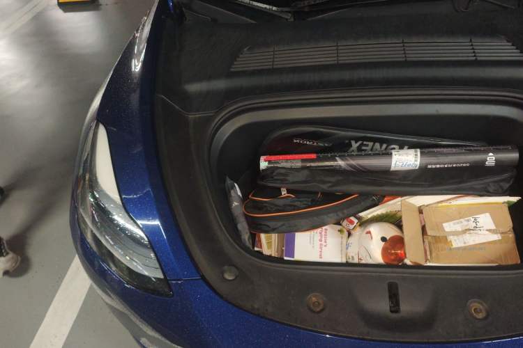 Used Tesla Model Y 2022 Long-Range All-Wheel-Drive Version Engine Bay Right