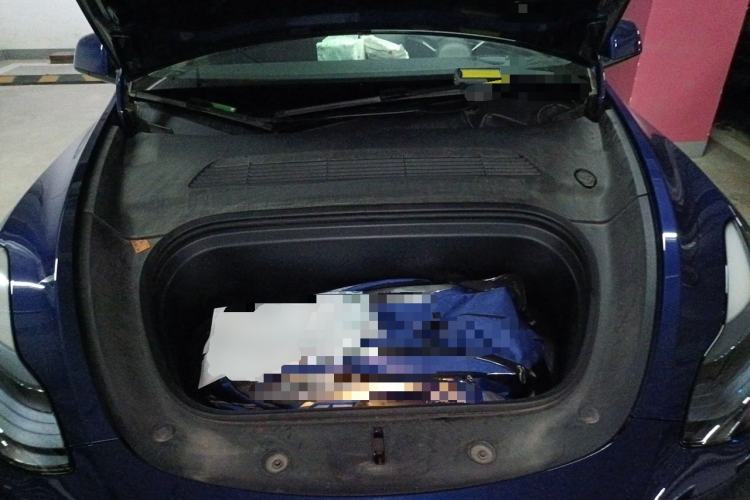 Used Tesla Model Y 2022 Rear-Wheel-Drive Version Engine Bay