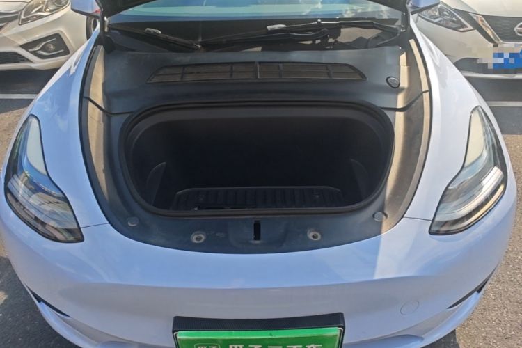 Used Tesla Model Y 2022 Revised Version Rear-Wheel Drive Engine Bay