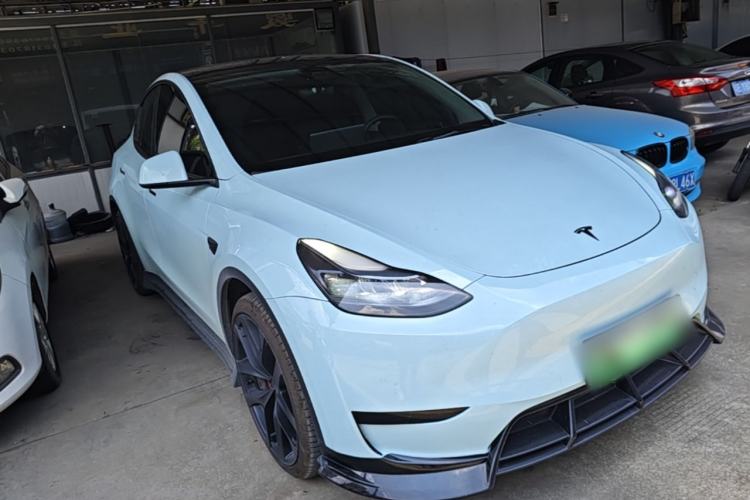 Used Tesla Model Y 2022 Revised Version Rear-Wheel Drive Front Right 45 Deg