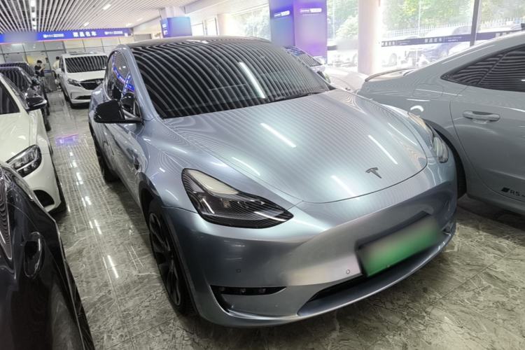 Used Tesla Model Y 2022 Revised Version Rear-Wheel Drive Front Right 45 Deg