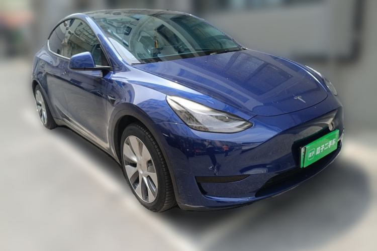 Used Tesla Model Y 2022 Revised Version Rear-Wheel Drive Front Right 45 Deg