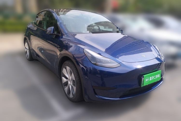 Used Tesla Model Y 2022 Revised Version Rear-Wheel Drive Front Right 45 Deg