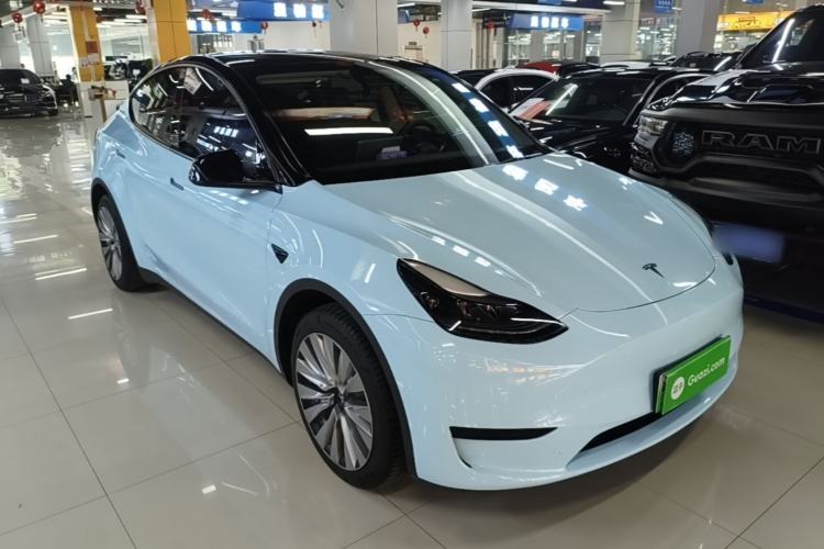Used Tesla Model Y 2022 Revised Version Rear-Wheel Drive Front Right 45 Deg