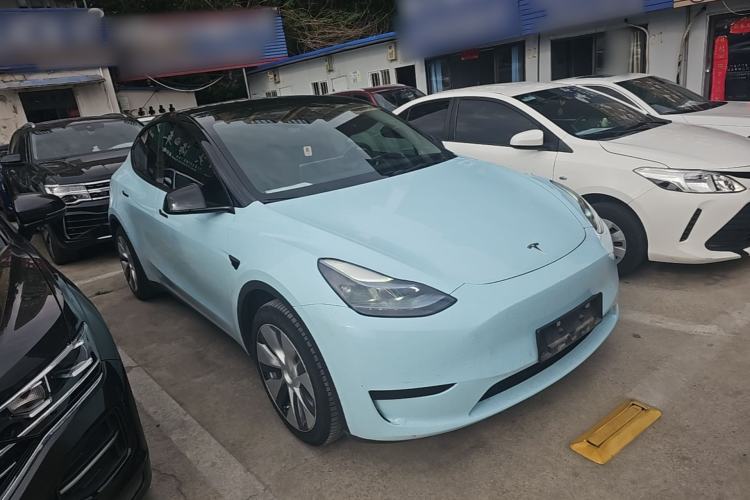 Used Tesla Model Y 2022 Revised Version Rear-Wheel Drive Front Right 45 Deg