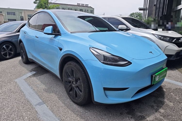 Used Tesla Model Y 2022 Revised Version Rear-Wheel Drive Front Right 45 Deg