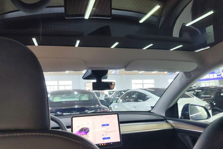 Used Tesla Model Y 2022 Rear-Wheel-Drive Version Headliner