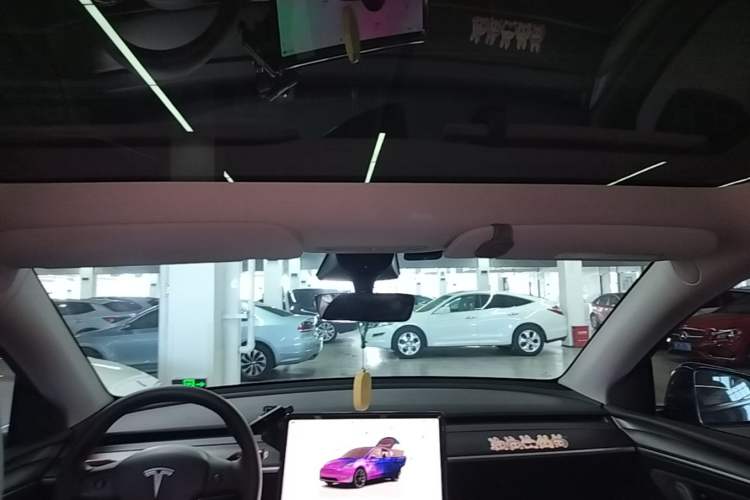 Used Tesla Model Y 2022 Rear-Wheel-Drive Version Headliner